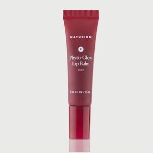 FREE WITH PURCHASE naturium phyo-glow lip balm in shade ruby